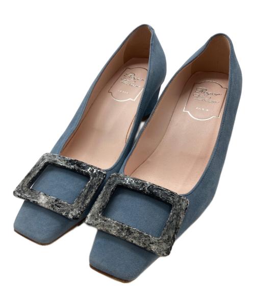 Roger Vivier（ロジェ ヴィヴィエ）Roger Vivier (ロジェ ヴィヴィエ) パンプス ブルー サイズ:34 1/2の古着・服飾アイテム