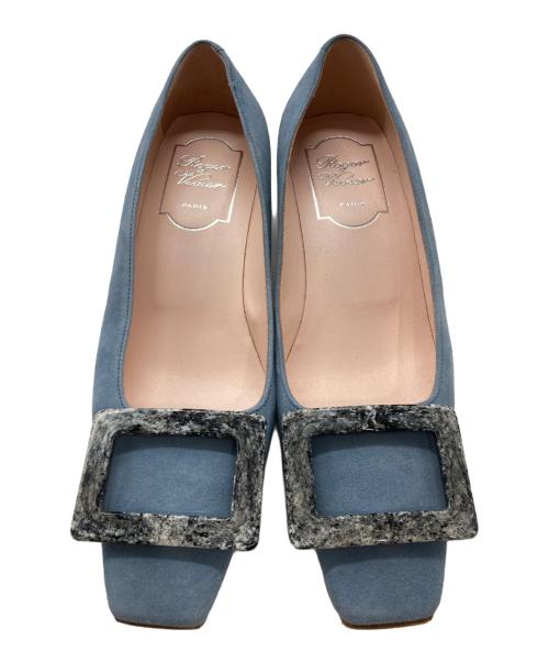 Roger Vivier（ロジェ ヴィヴィエ）Roger Vivier (ロジェ ヴィヴィエ) パンプス ブルー サイズ:34 1/2の古着・服飾アイテム
