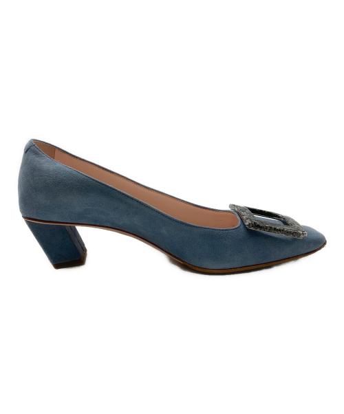 Roger Vivier（ロジェ ヴィヴィエ）Roger Vivier (ロジェ ヴィヴィエ) パンプス ブルー サイズ:34 1/2の古着・服飾アイテム