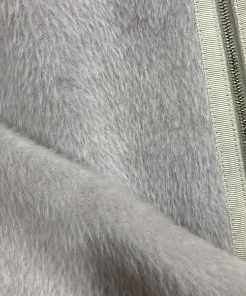 DRAWER（ドゥロワー）DRAWER (ドゥロワー) ドルマンスリーブ シャギー プルオーバー グレー サイズ:38の古着・服飾アイテム