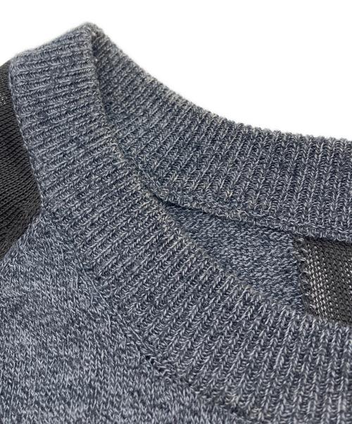 MM6 Maison Margiela（エムエムシックスメゾンマルジェラ）MM6 Maison Margiela (エムエムシックスメゾンマルジェラ) ノースリーブワンピース グレー サイズ:Sの古着・服飾アイテム