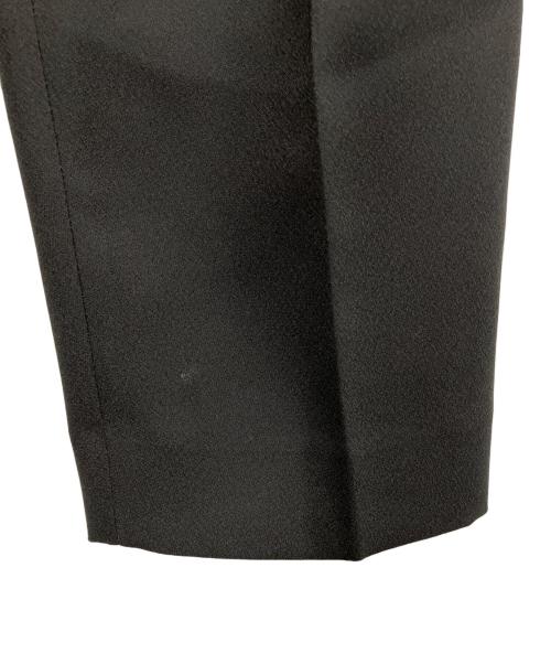 icB（アイシービー）icB (アイシービー) FluidBackSatin ドロストパンツ ダークグレー サイズ:2　(7)の古着・服飾アイテム