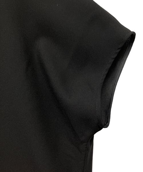 icB（アイシービー）icB (アイシービー) レイヤードデザインワンピース ブラック サイズ:2の古着・服飾アイテム
