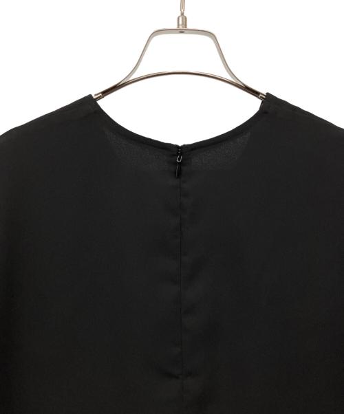 icB（アイシービー）icB (アイシービー) レイヤードデザインワンピース ブラック サイズ:2の古着・服飾アイテム