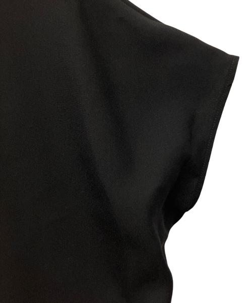 icB（アイシービー）icB (アイシービー) レイヤードデザインワンピース ブラック サイズ:2の古着・服飾アイテム