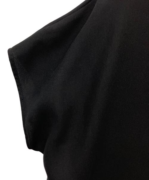 icB（アイシービー）icB (アイシービー) レイヤードデザインワンピース ブラック サイズ:2の古着・服飾アイテム