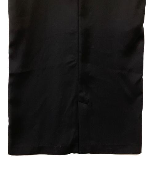 icB（アイシービー）icB (アイシービー) レイヤードデザインワンピース ブラック サイズ:2の古着・服飾アイテム