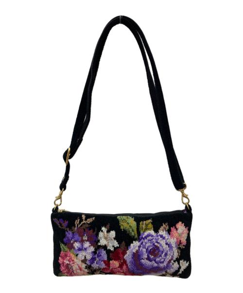 FEILER（フェイラー）FEILER (フェイラー) ショルダーウォレット ブラックの古着・服飾アイテム