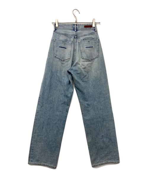 YANUK（ヤヌーク）YANUK (ヤヌーク) Trick Really Light ボーイズストレート LEA インディゴ サイズ:23の古着・服飾アイテム