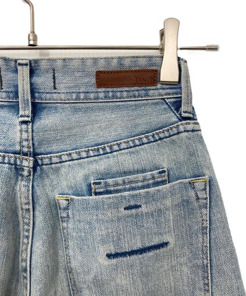 YANUK（ヤヌーク）YANUK (ヤヌーク) Trick Really Light ボーイズストレート LEA インディゴ サイズ:23の古着・服飾アイテム