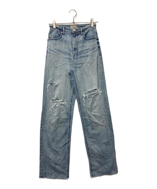 YANUK（ヤヌーク）YANUK (ヤヌーク) LEA BOYS STRAIGHT DMF デニムパンツ インディゴ サイズ:24の古着・服飾アイテム