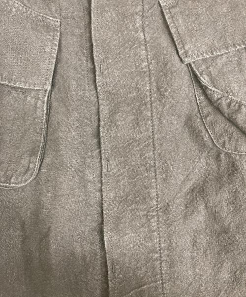 SLOW&CO（スロウアンドコー）SLOW&CO (スロウアンドコー) linen jungle fatigue ブラック サイズ:2の古着・服飾アイテム