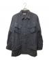 SLOW&CO（スロウアンドコー）の古着「linen jungle fatigue」｜ブラック