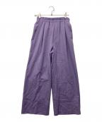 ORGANIC BY JOHN PATRICK×Ron Hermanオーガニック バイ ジョン パトリック×ロンハーマン）の古着「Everyday Pants/エブリデイパンツ」｜パープル
