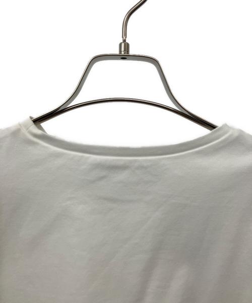CELFORD（セルフォード）CELFORD (セルフォード) シャーリングスリーブカットソープルオーバー ホワイト サイズ:38の古着・服飾アイテム