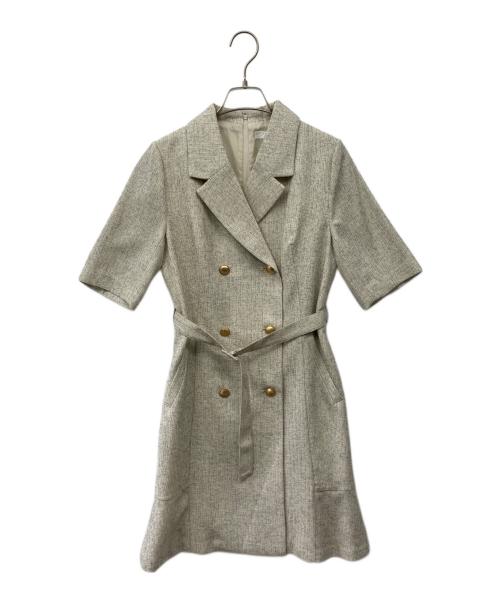 Rirandture（リランドチュール）Rirandture (リランドチュール) ジャケットライクワンピース グレー サイズ:1の古着・服飾アイテム