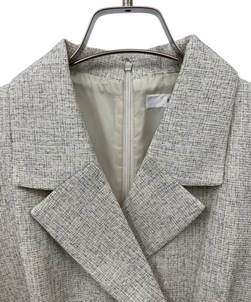 Rirandture（リランドチュール）Rirandture (リランドチュール) ジャケットライクワンピース グレー サイズ:1の古着・服飾アイテム