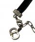 中古・古着 Christian Dior (クリスチャン ディオール) J'ADIOR ラインストーン ベロア チョーカー ブラック：18000円
