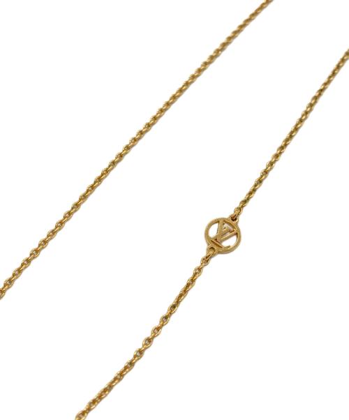 LOUIS VUITTON（ルイ ヴィトン）LOUIS VUITTON (ルイ ヴィトン) コリエ・ルイゼット ゴールドの古着・服飾アイテム