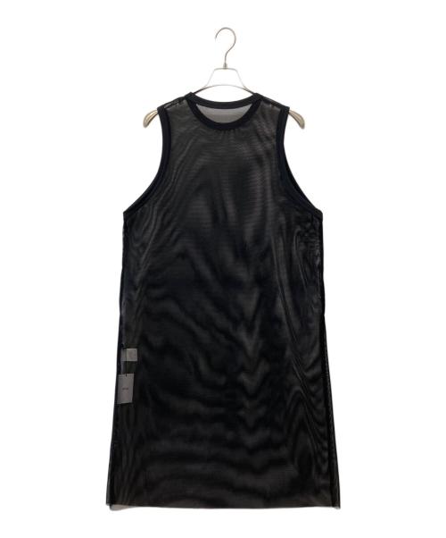 HYKE（ハイク）HYKE (ハイク) メッシュノースリーブドレス ブラック サイズ:1の古着・服飾アイテム