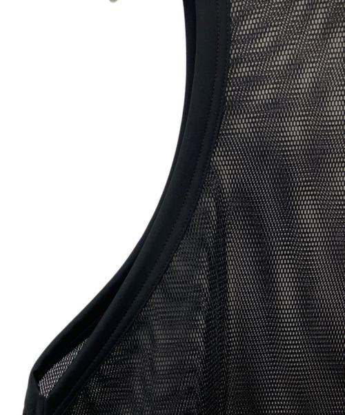HYKE（ハイク）HYKE (ハイク) メッシュノースリーブドレス ブラック サイズ:1の古着・服飾アイテム