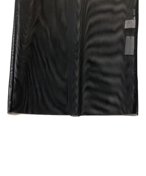 HYKE（ハイク）HYKE (ハイク) メッシュノースリーブドレス ブラック サイズ:1の古着・服飾アイテム