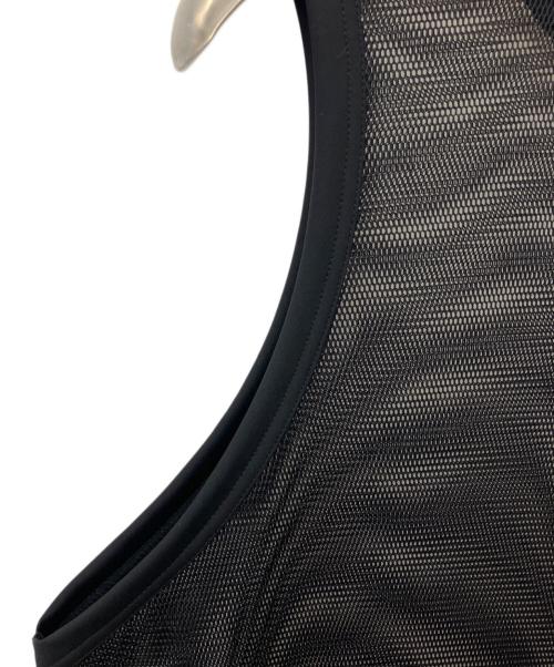 HYKE（ハイク）HYKE (ハイク) メッシュノースリーブドレス ブラック サイズ:1の古着・服飾アイテム