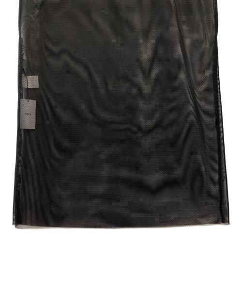 HYKE（ハイク）HYKE (ハイク) メッシュノースリーブドレス ブラック サイズ:1の古着・服飾アイテム