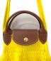 中古・古着 LONGCHAMP (ロンシャン) Filt (フィルト) Le Pliage Filet  イエロー サイズ:-：7000円