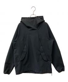 GOLDWIN（ゴールドウイン）の古着「フーデッドシュプールライトプルオーバー」｜ブラック