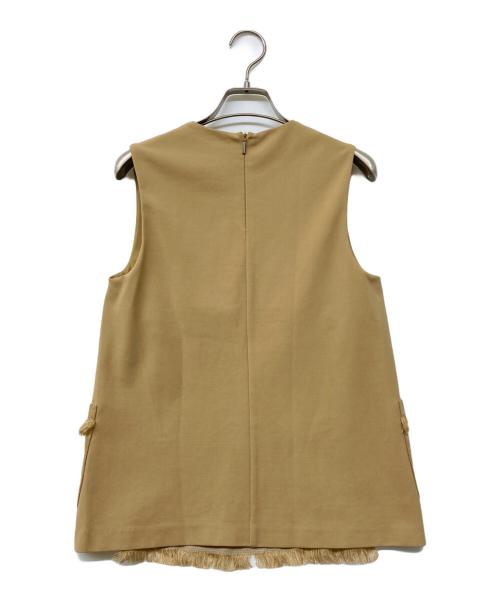 MaxMara（マックスマーラ）MaxMara (マックスマーラ) ベスト ブラウン サイズ:Sの古着・服飾アイテム