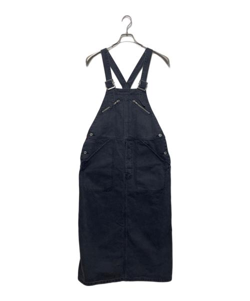 DANTON（ダントン）DANTON (ダントン) オーバーオールスカート グレー サイズ:36の古着・服飾アイテム