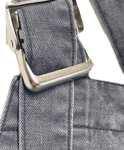 DANTON（ダントン）DANTON (ダントン) オーバーオールスカート グレー サイズ:36の古着・服飾アイテム