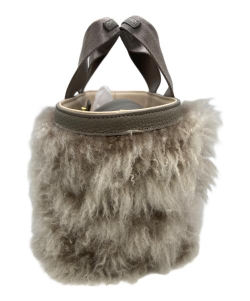 A.D.M.J.（エーディーエムジェイ）A.D.M.J. (エーディーエムジェイ) ファートートバッグ グレーの古着・服飾アイテム