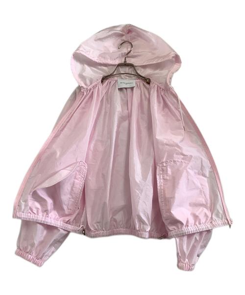 UNITED ARROWS（ユナイテッドアローズ）UNITED ARROWS (ユナイテッドアローズ) ライト フード ブルゾン ピンク サイズ:38の古着・服飾アイテム