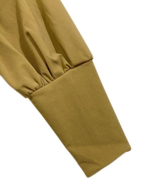 Ameri（アメリ）Ameri (アメリ) LAKE CURVE TRICOT RIB DRESS マスタード サイズ:Sの古着・服飾アイテム