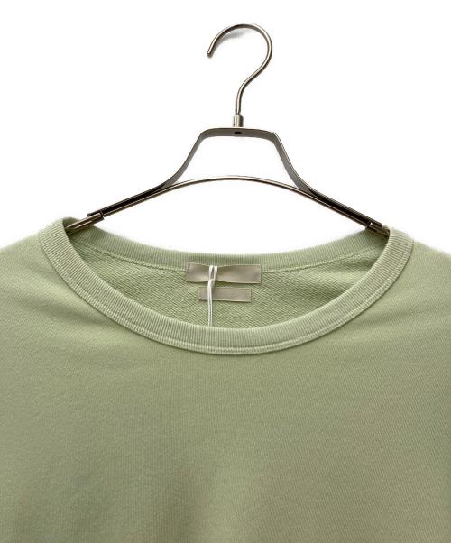 YOKE（ヨーク）YOKE (ヨーク) SWEAT SHIRT　YK23SS0480CS ライトグリーン サイズ:1の古着・服飾アイテム