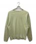 YOKE（ヨーク）の古着「SWEAT SHIRT　YK23SS0480CS」｜ライトグリーン