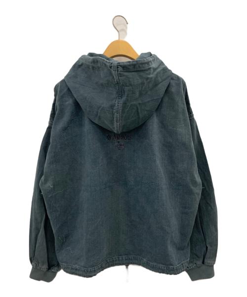 caerus（カイロス）caerus (カイロス) プルオーバーデニムパーカー ネイビー サイズ:2の古着・服飾アイテム