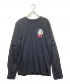 NIKE×sacaiナイキ×サカイ）の古着「Customized L/S T-Shirt」｜ブラック