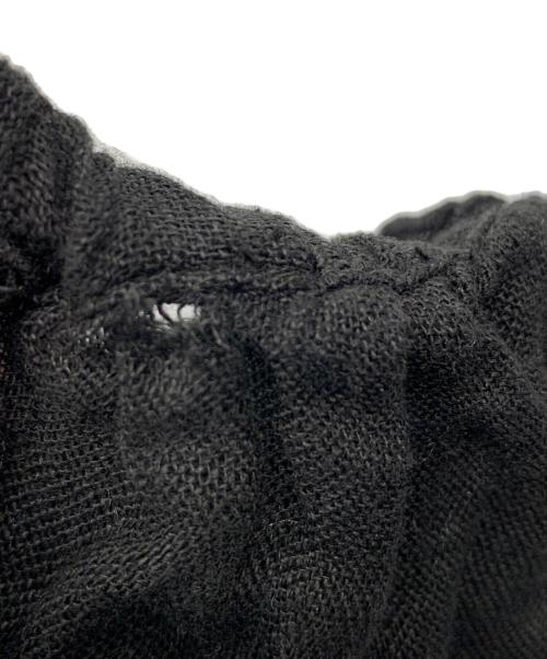 FRAMeWORK（フレームワーク）FRAMeWORK (フレームワーク) リネンガーゼブラウス ブラック サイズ:‐の古着・服飾アイテム