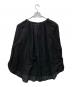 FRAMeWORK (フレームワーク) リネンガーゼブラウス ブラック サイズ:‐：5000円