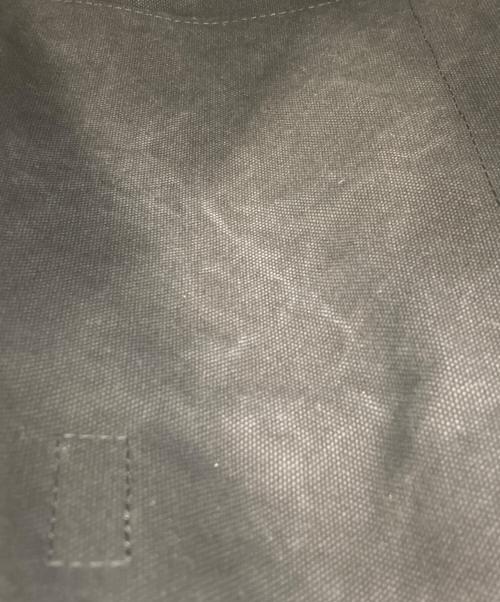 amiacalva（アミアカルヴァ）amiacalva (アミアカルヴァ) TOMORROW LAND (トゥモローランド) 別注レザーハンドルキャンバストートバッグ ブラックの古着・服飾アイテム