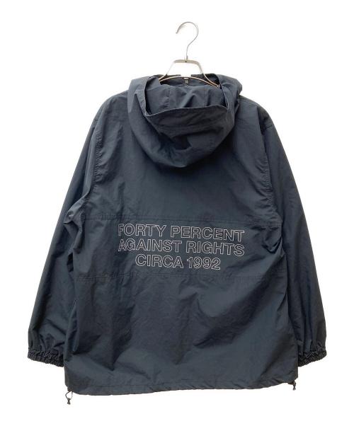 FPAR（エフピーエーアール）FPAR (エフピーエーアール) バックプリントジップジャケット ブラック サイズ:Sの古着・服飾アイテム