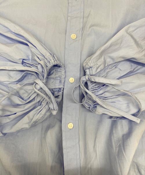POLO RALPH LAUREN（ポロ・ラルフローレン）POLO RALPH LAUREN (ポロ・ラルフローレン) バルーンスリーブブラウス ブルー サイズ:160/84Aの古着・服飾アイテム