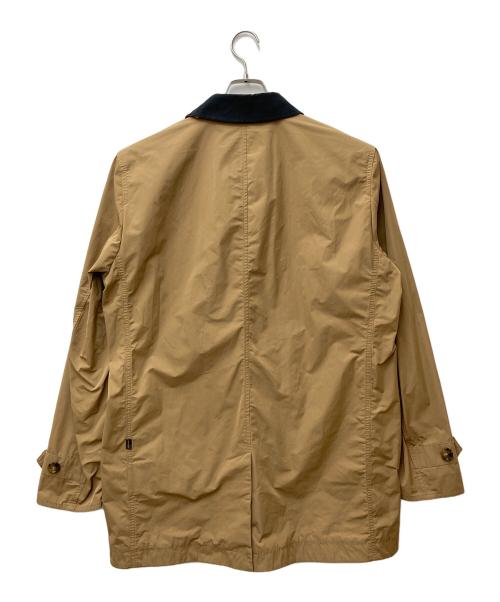 WOOLRICH（ウールリッチ）WOOLRICH (ウールリッチ) シティコート WOOU0357 ベージュ×ネイビー サイズ:USA Mの古着・服飾アイテム