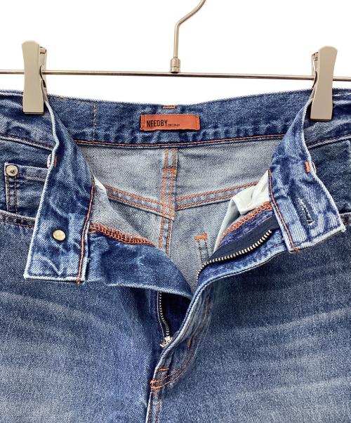 NEED BY HERITAGE（ニードバイヘリテージ）NEED BY HERITAGE (ニードバイヘリテージ) JENNY ブルー サイズ:24の古着・服飾アイテム