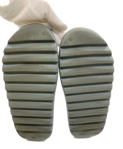 adidas（アディダス）adidas (アディダス) YEEZY Slide Azure グレー サイズ:30.5cmの古着・服飾アイテム