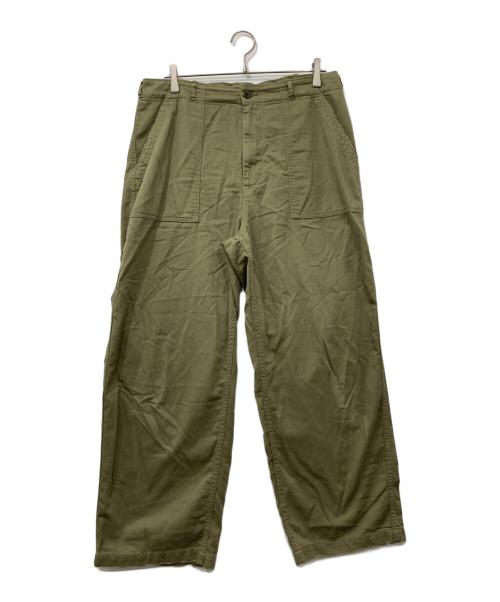 Attick by Johnbull（アティックバイジョンブル）Attick by Johnbull (アティックバイジョンブル) ミリタリーパンツ オリーブ サイズ:Sの古着・服飾アイテム