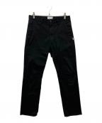 WTAPSダブルタップス）の古着「KHAKI TIGHT/TROUSERS.COTTON.TWILL」｜ブラック